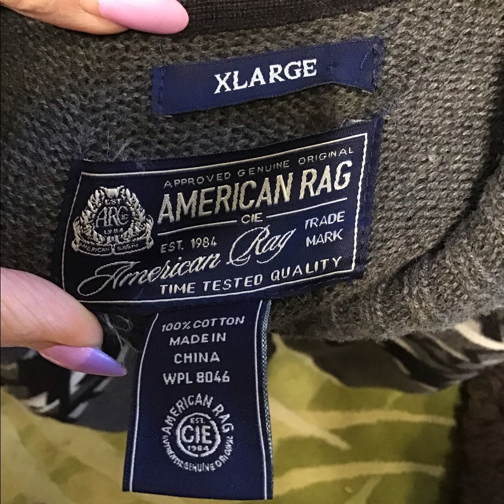 Men’s American Rag Cotton Sweater - Picture 3 of 3